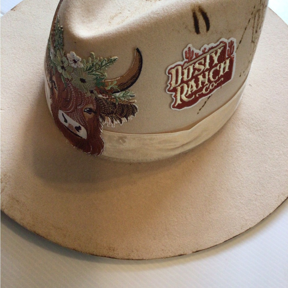 NEW! Upcycled Lack of Color X Ruxpinsrags Cream Benson Rancher
